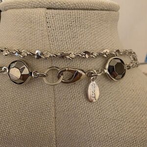 Elegant Silver Chain Bracelet